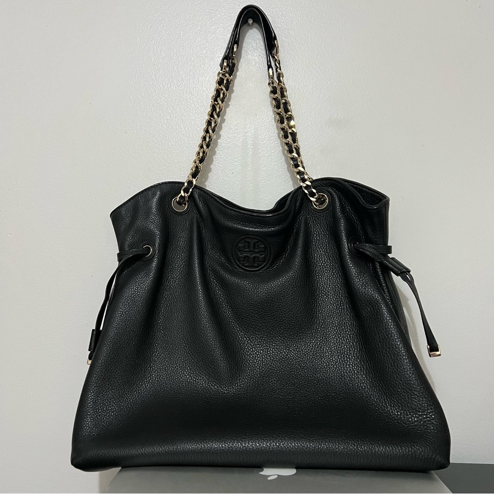 Authentic Tory Burch Leather Shoulder Bag